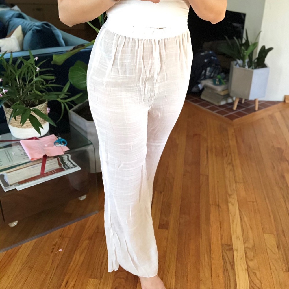 Wide Legged Pants Beach Cover Up